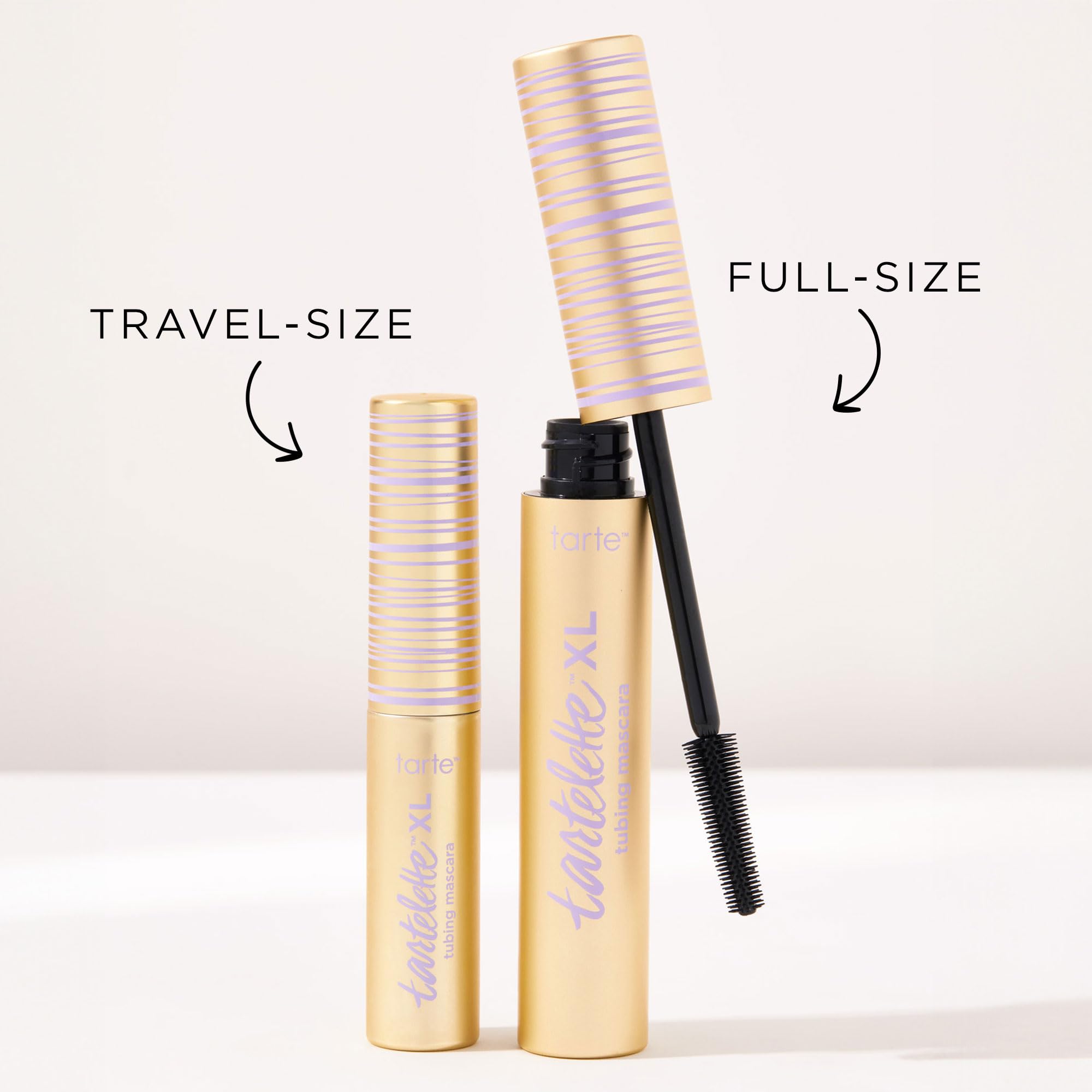 tarte tartelette XL tubing mascara – Lash Extensions in a Tube with Peptide, Extra-Bold Buildable Lifted Length & Volume, Smudge-Proof Longwear, Easy-to-Remove, Vegan & Cruelty-Free