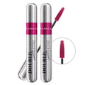 FARMASi 2 PACK Double Lash Extend Mascara, 2-Step Special Brush for Lengthening & Volumizing, False Lash Effect, Buildable Formula, No Clumping, Defines Eyelashes, Intense Black