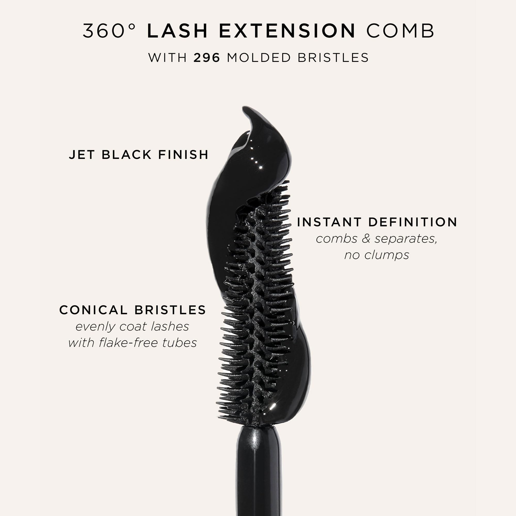 tarte tartelette XL tubing mascara – Lash Extensions in a Tube with Peptide, Extra-Bold Buildable Lifted Length & Volume, Smudge-Proof Longwear, Easy-to-Remove, Vegan & Cruelty-Free