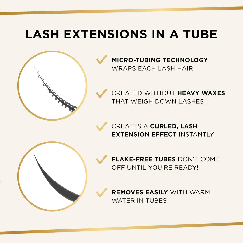 tarte tartelette XL tubing mascara – Lash Extensions in a Tube with Peptide, Extra-Bold Buildable Lifted Length & Volume, Smudge-Proof Longwear, Easy-to-Remove, Vegan & Cruelty-Free
