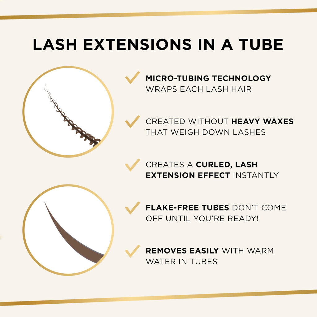 tarte tartelette XL tubing mascara – Lash Extensions in a Tube with Peptide, Extra-Bold Buildable Lifted Length & Volume, Smudge-Proof Longwear, Easy-to-Remove, Vegan & Cruelty-Free
